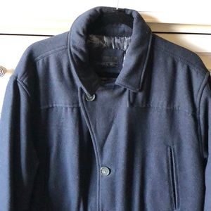 O’NEILL fully lined navy blue Peacoat